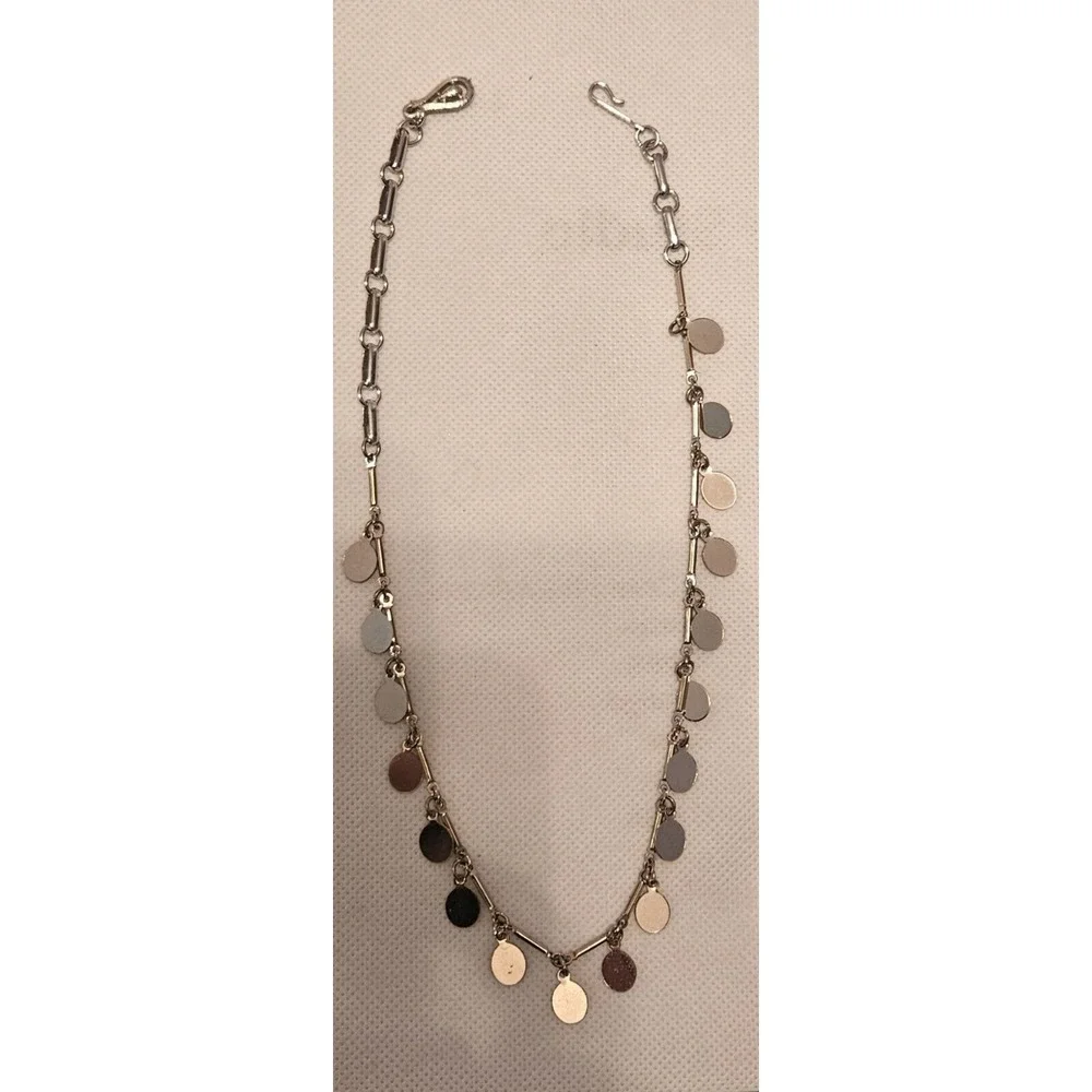 Vintage‎ COROCRAFT CORO CORO CRAFT 16 inch Silver Tone Necklace